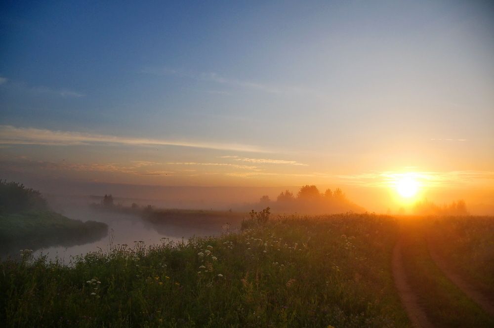 Рассвет на Клязьме