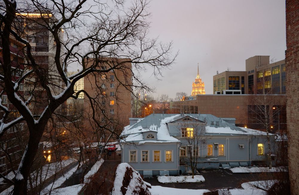 Москва в декабре