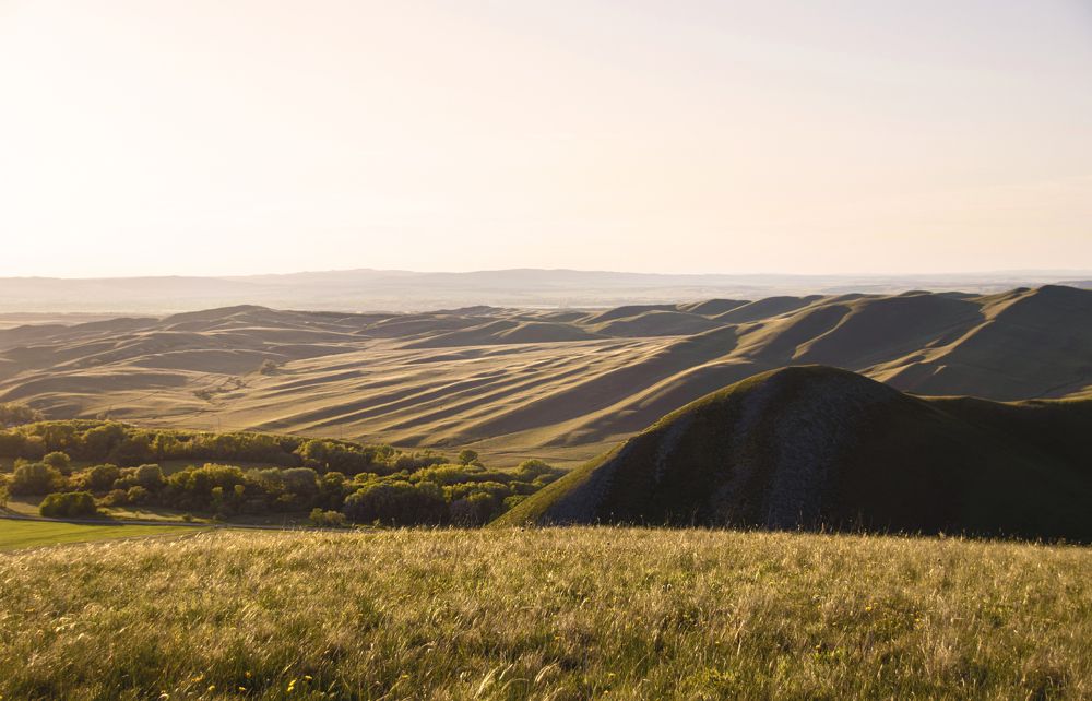 Весенний вечер в Долгих горах