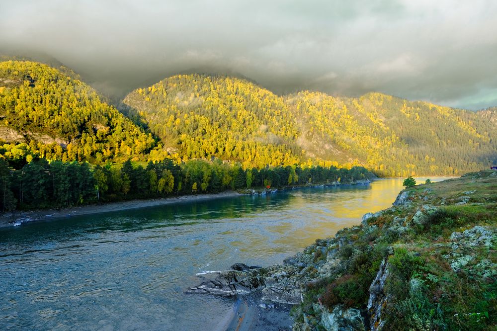 Рассвет на Алтае