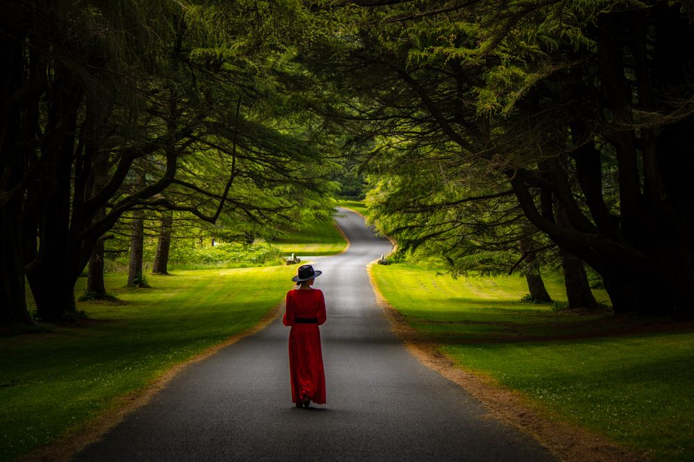 Lady in Red ✨️ self portrait