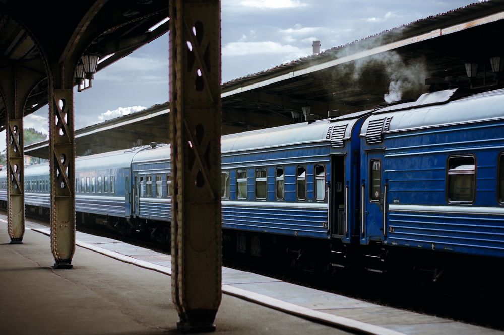 Россия. Санкт-Петербург.Витебский вокзал.