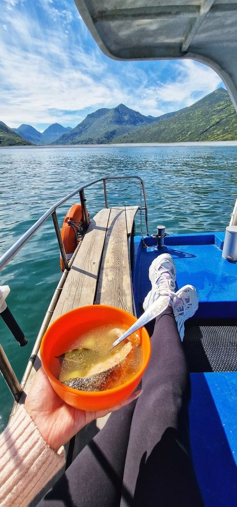 Завтрак в Тихом океане