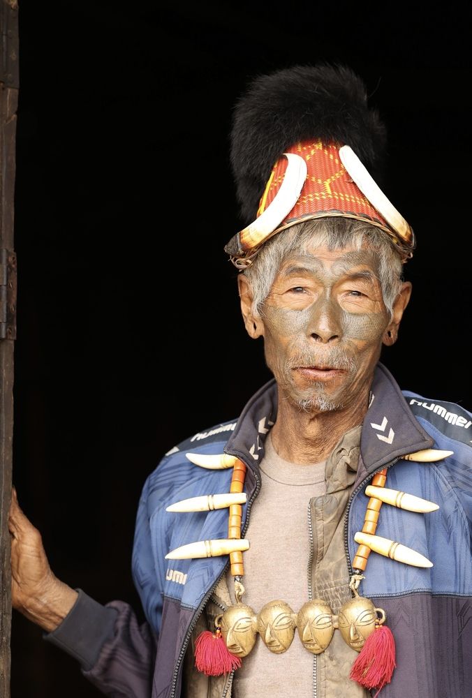 Old man from Nagaland