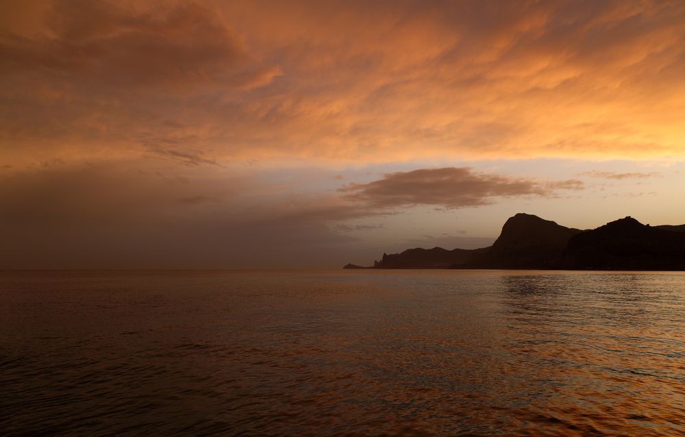 Вечера в Судакской бухте