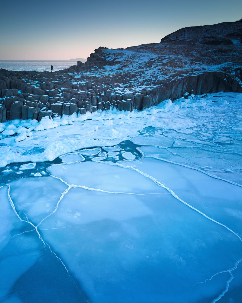 Льды Приморья. Мыс Брюса. Январь 2023