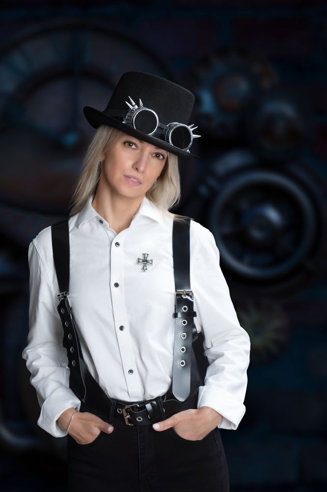 Стимпанк стиль.