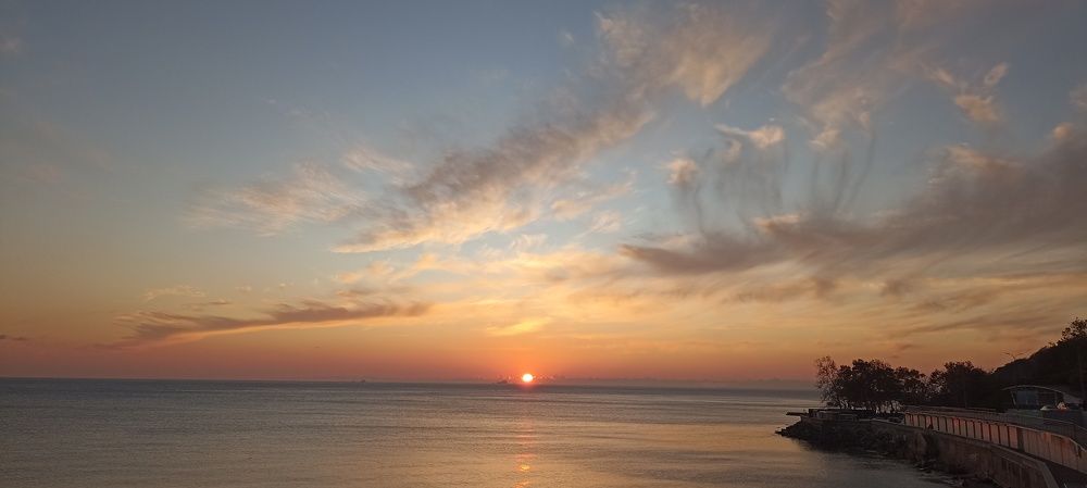 Осенний закат.