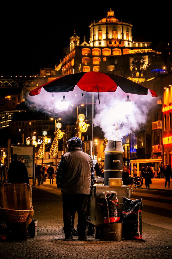 Smoke and Tradition: The Chestnut Seller