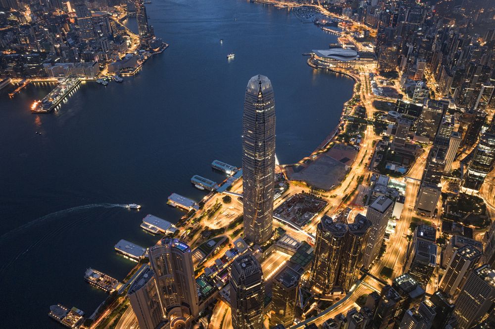 Early morning in Victoria Harbour