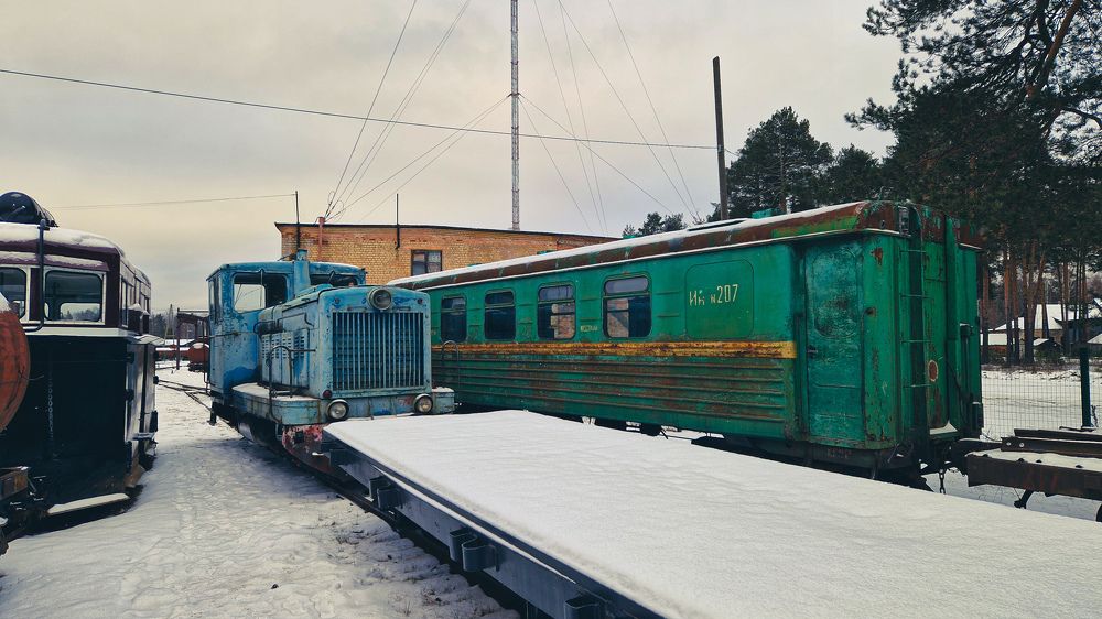 Тепловоз ТУ4 Каринской УЖД