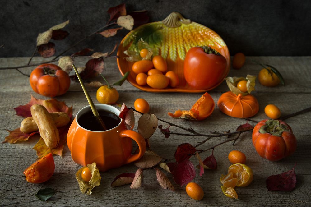 Чаепитие с осенью