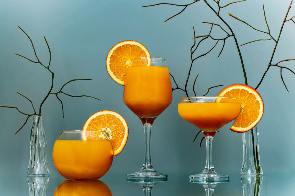 Апельсиновый фреш.