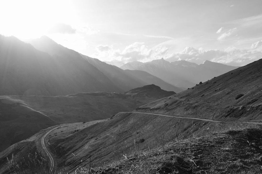 Осетия. Горы.