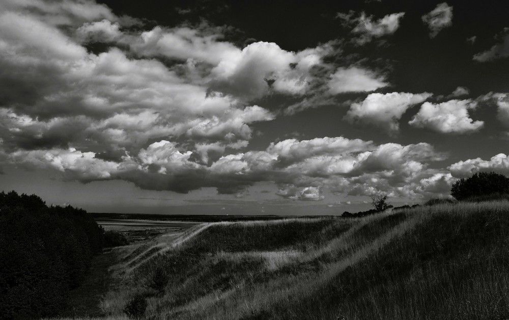 На холмах. Подмосковье