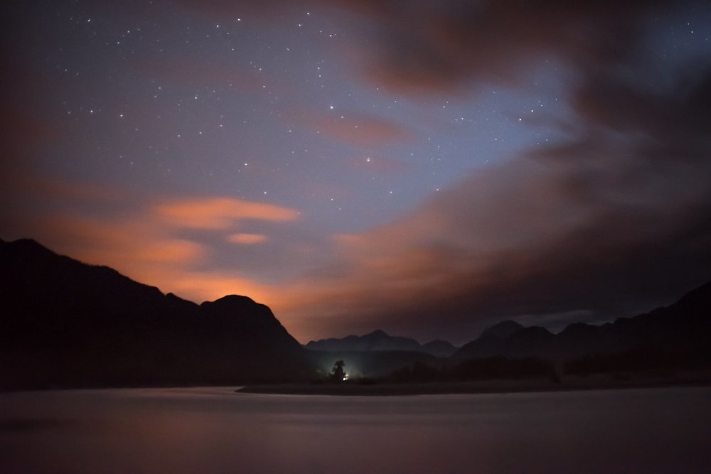 Ночной Алтай