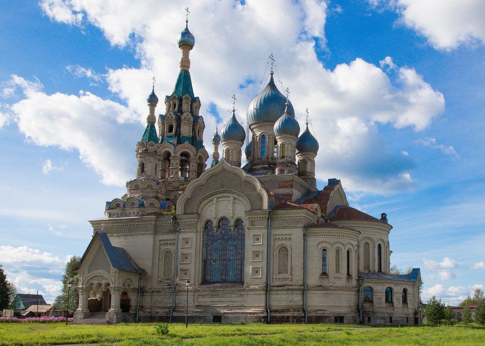Храм в селе Кукобой Вологодская область