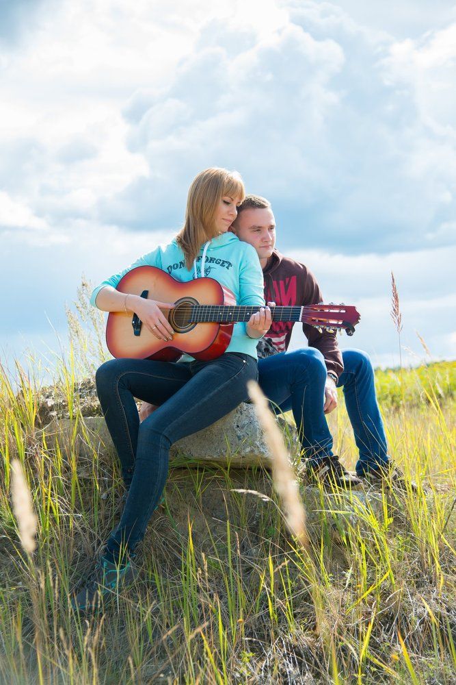 На прогулке