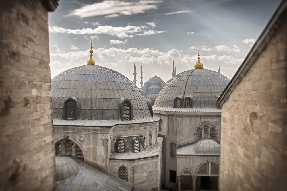 Из окна Святой Софии