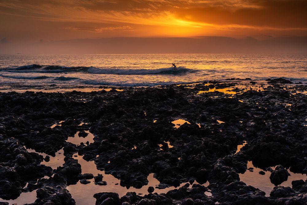 Вечер в оранжевых тонах