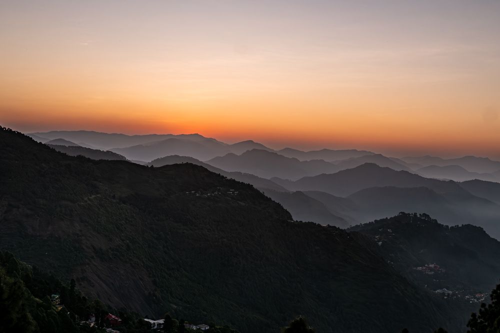 Sunrise n Kumaon valley