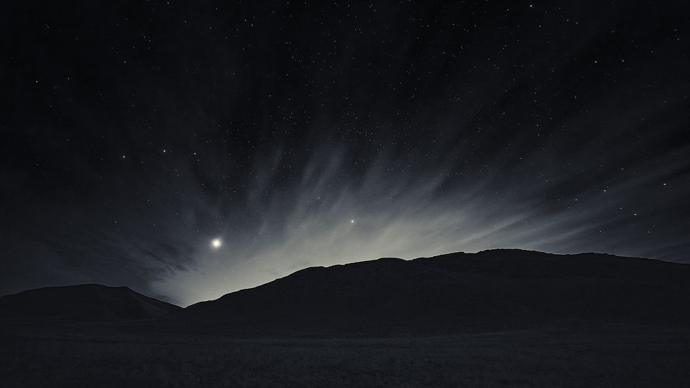 Лунная ночь.