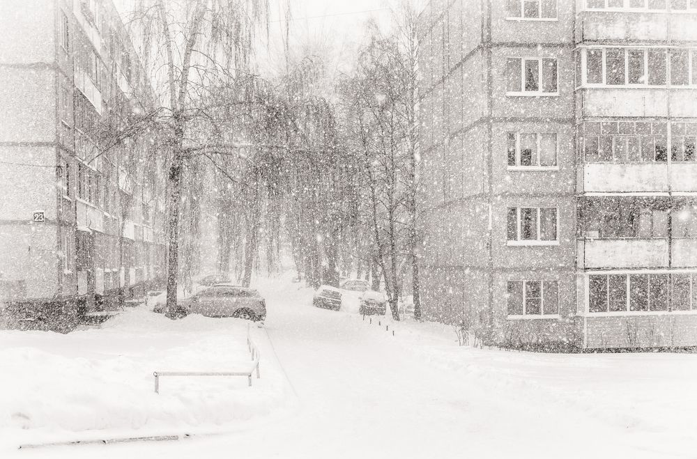 Мягкий снег.