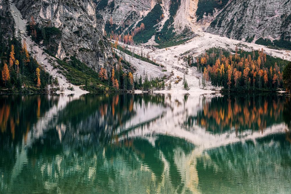 Reflections on the Braies Lake (2024)