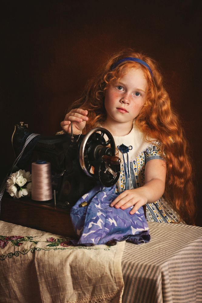 Маленькая белошвейка