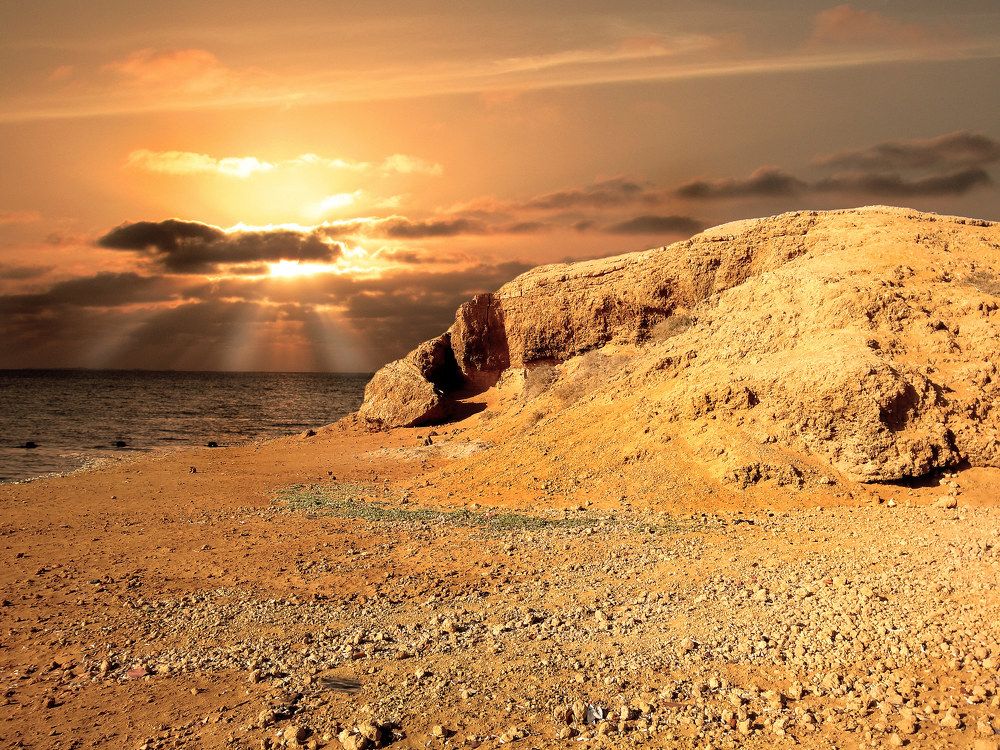 Atardecer en la Guajira