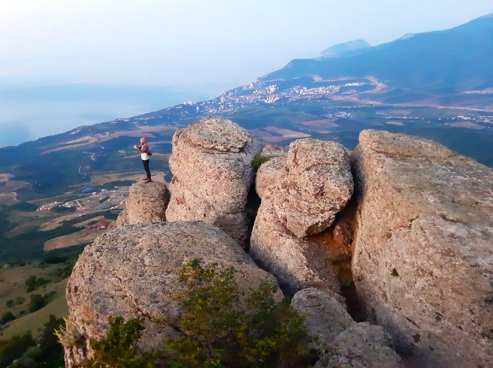 На вершине Аленга, Южная Демерджи