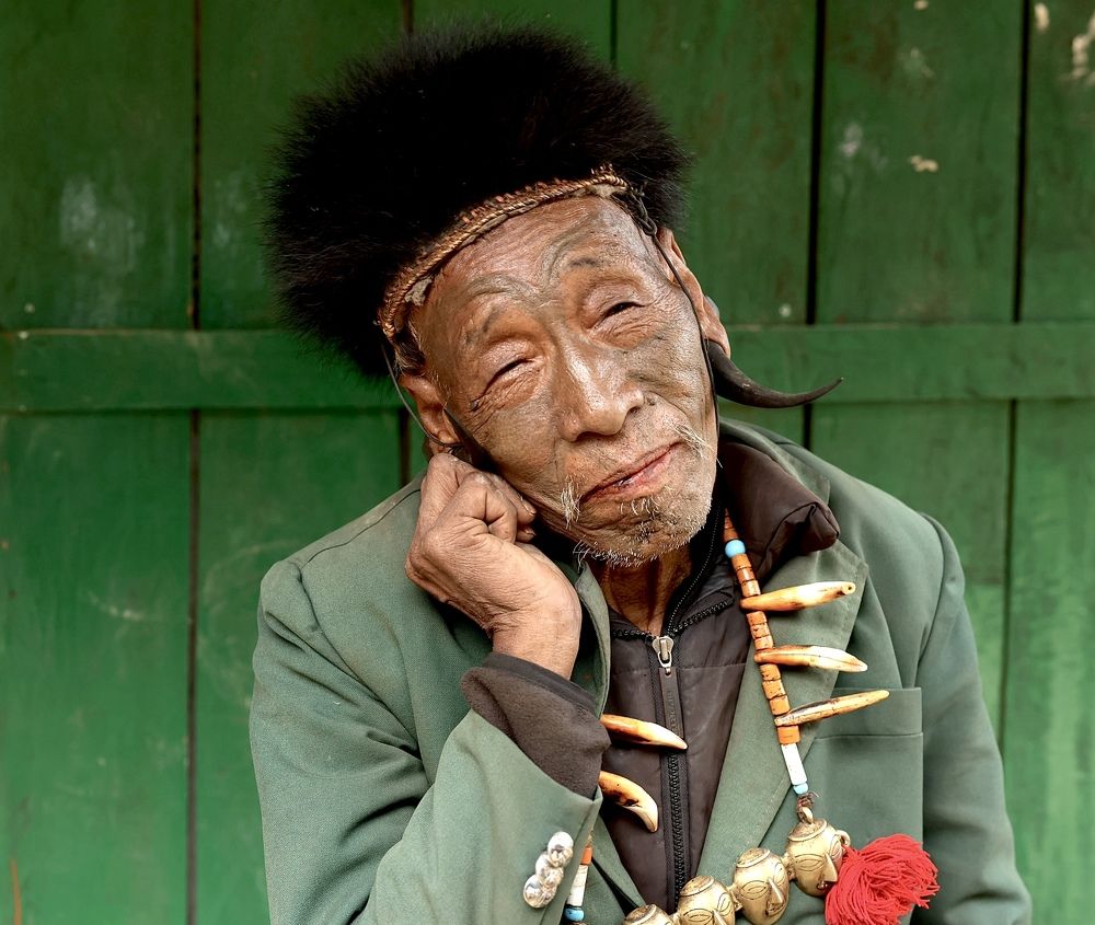 Old man from Nagaland