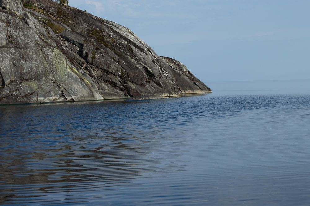 Просторы Ладожского озера