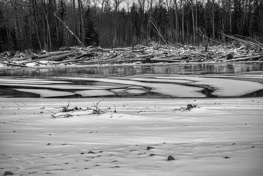 Зимние картины льда