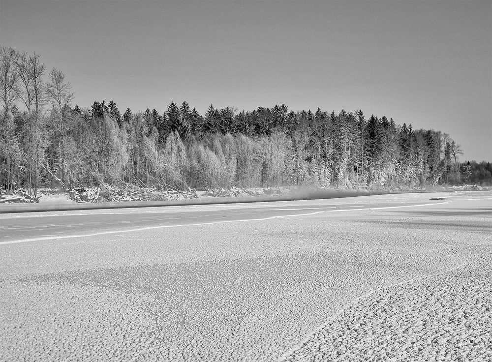 Зимнее переодевание пейзажа