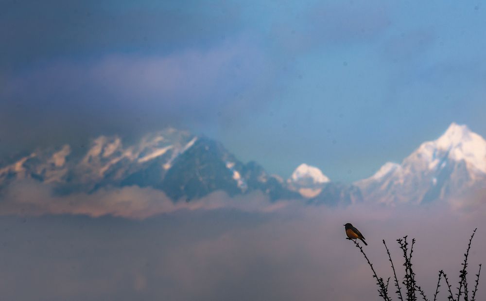 The mighty Kangchenjunga and the protector