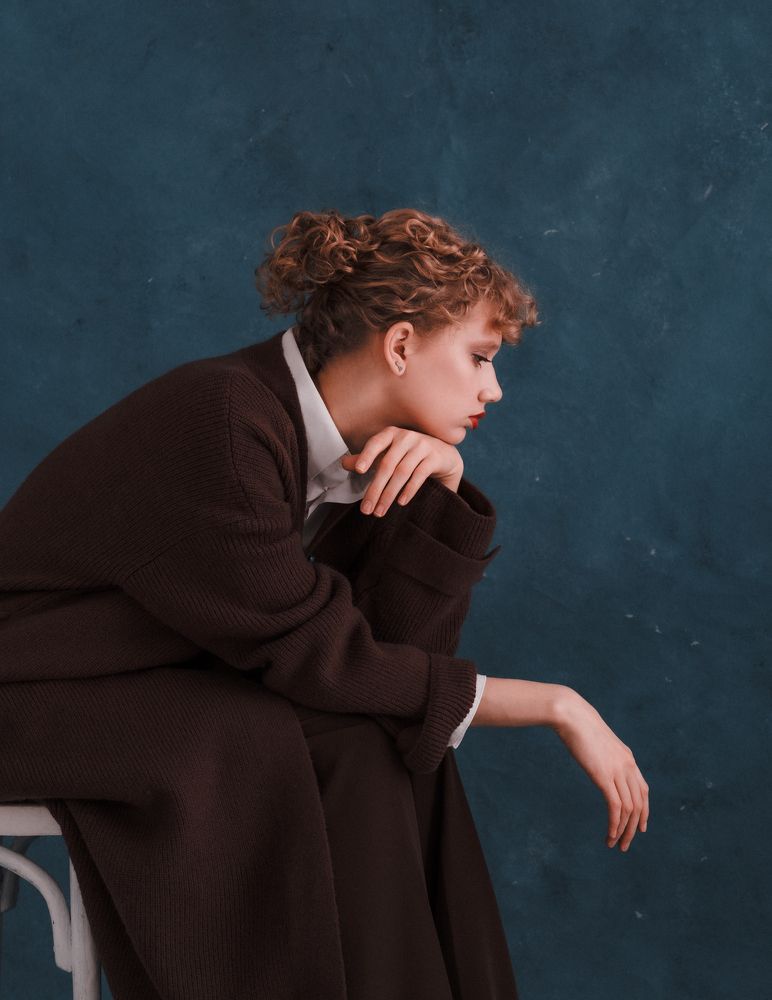 Inspired by Modigliani's paintings