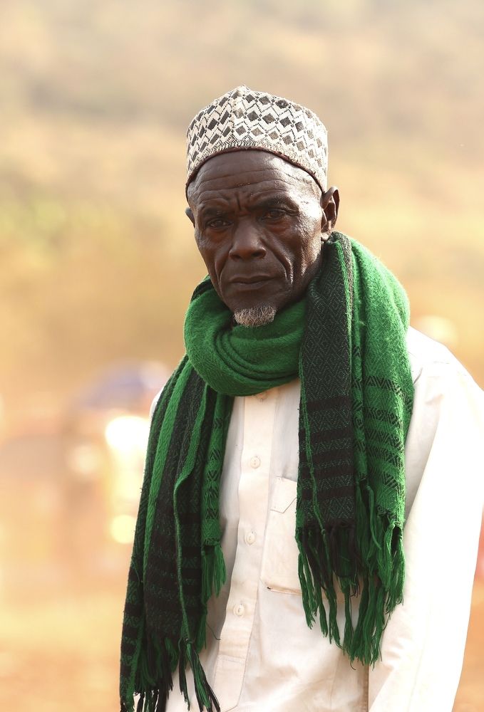 Old man from the west of Cameroon