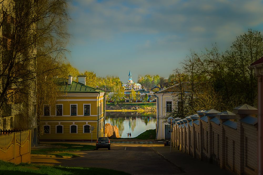 Вид на Костёл святого Андрея Боболи
