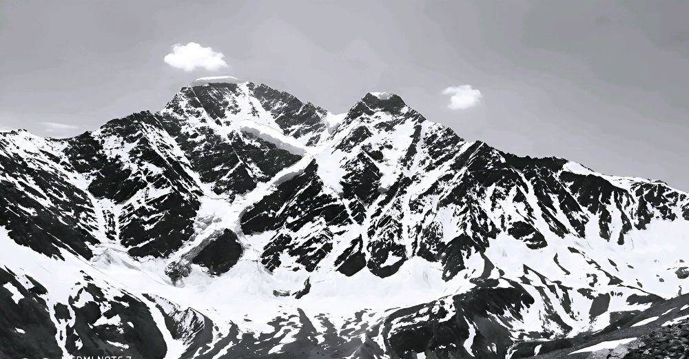 Вид с горы Чагет