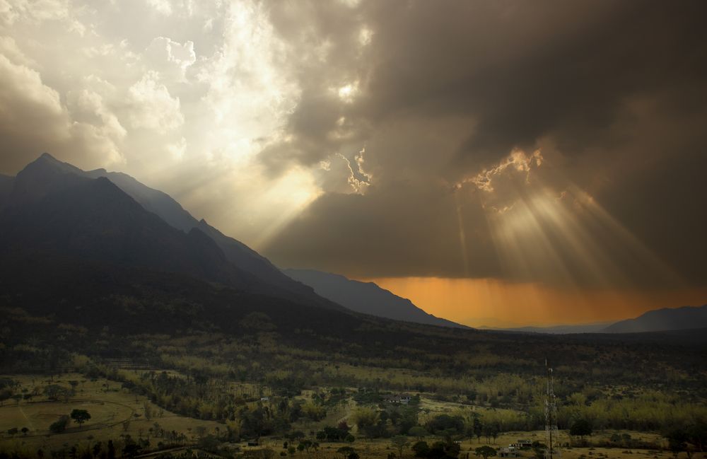 "Bandipur's Divine Landscape: Illuminated by Nature's Grace."
