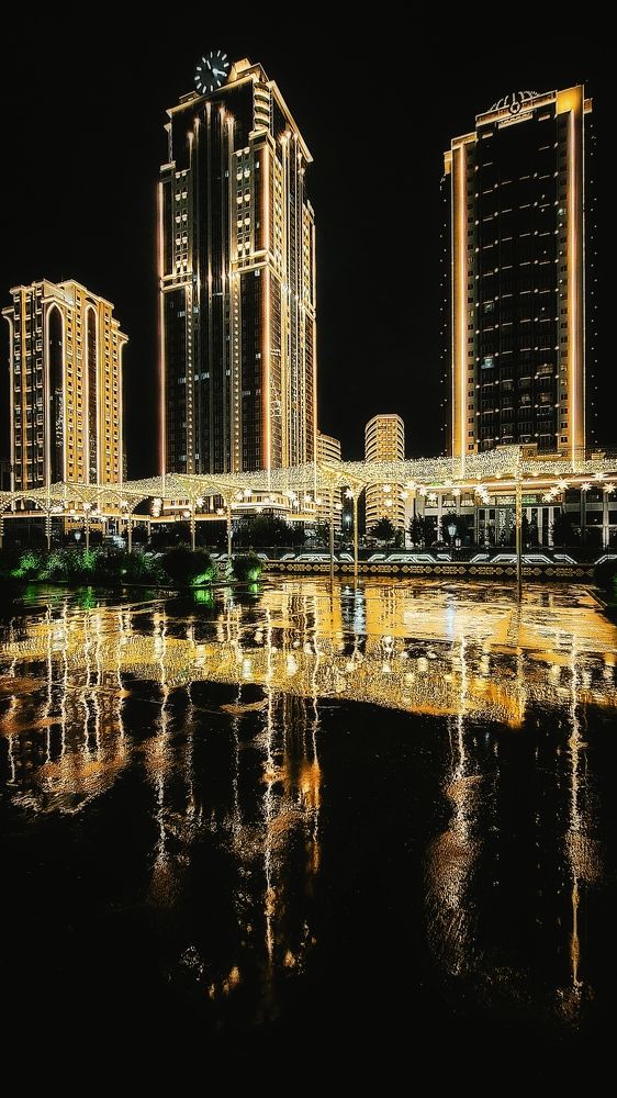 Огни ночного города