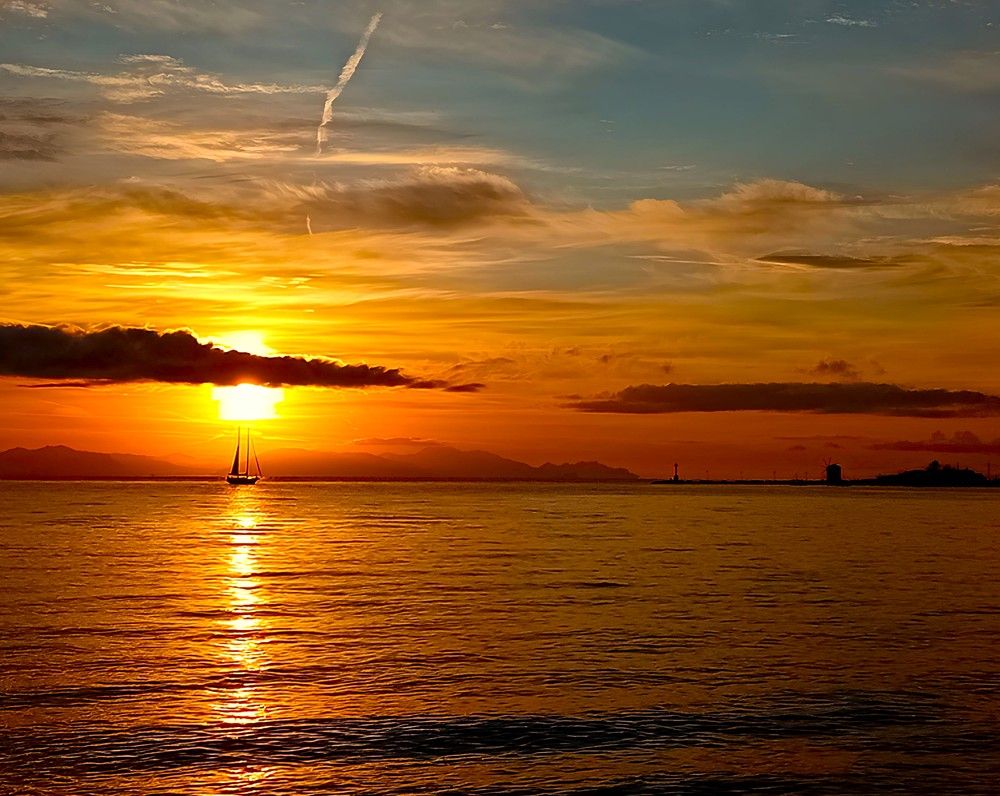 Magical sunrise