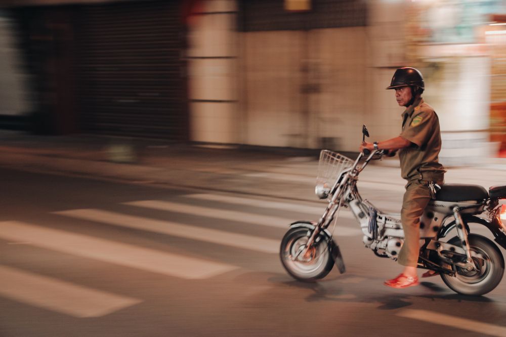 Rush hour in Ho Chi Minh City