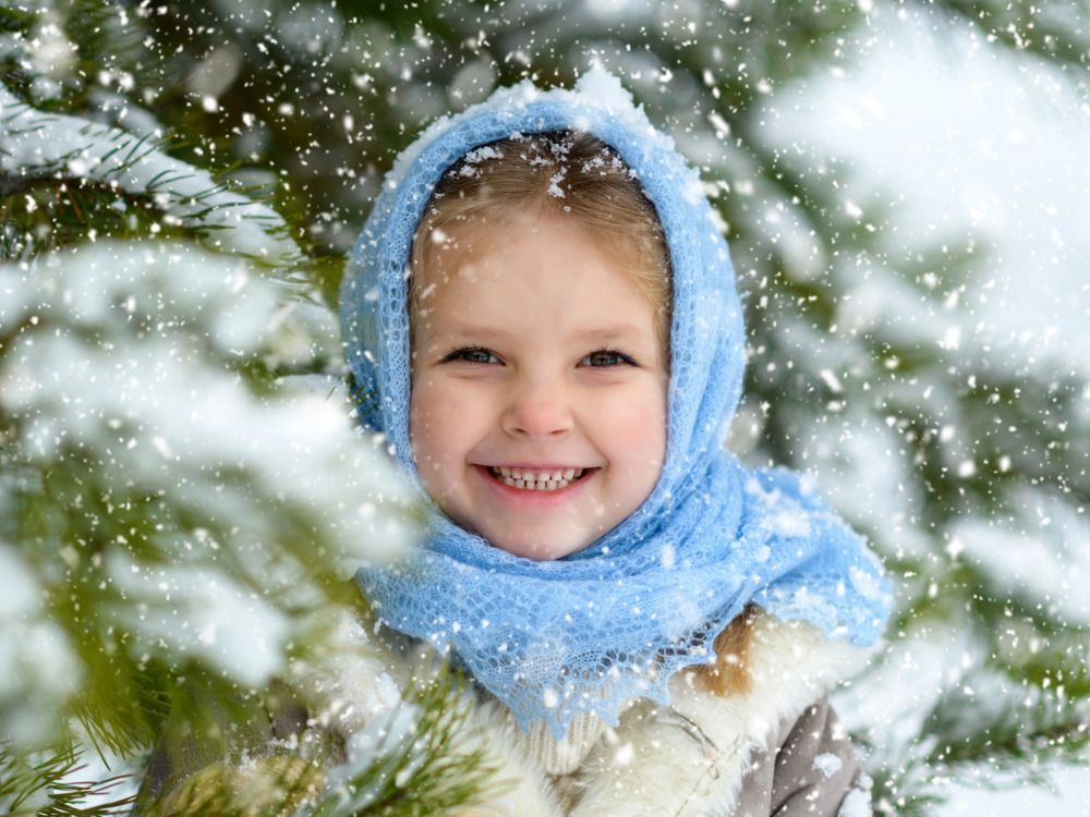 Зимнее солнышко