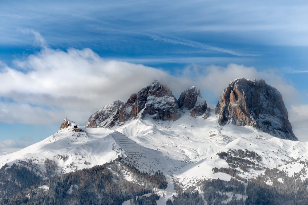 Небо камни и снег