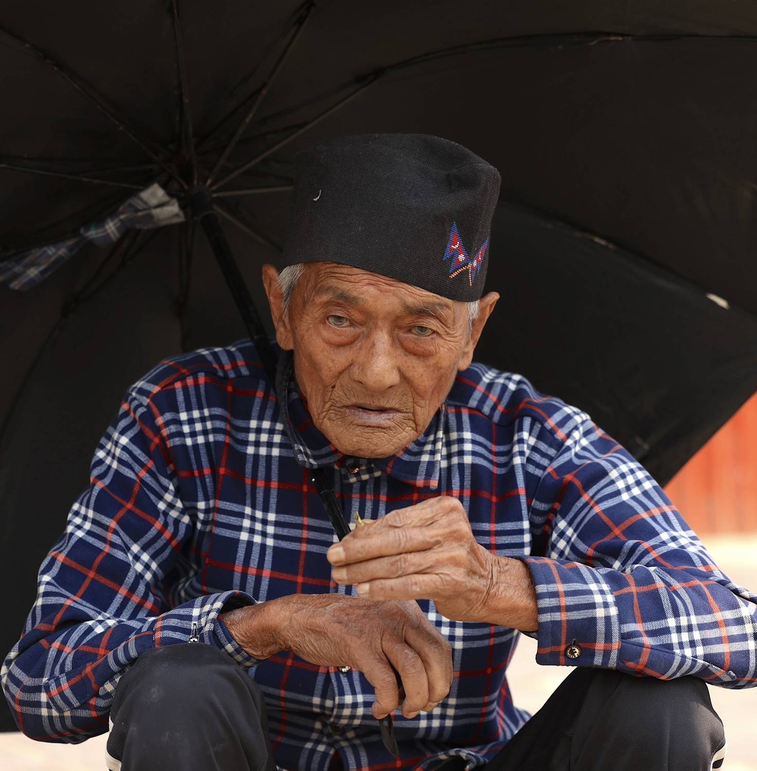 Old man from Kathmandu