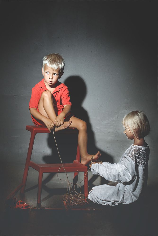 Брат и сестра.