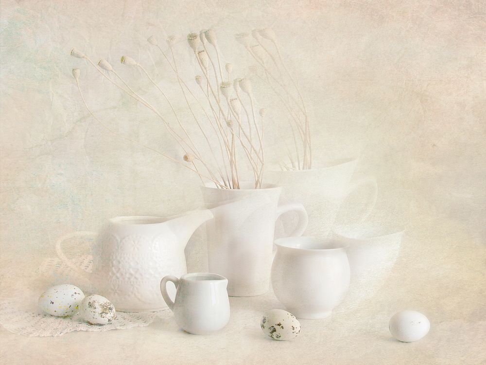 Белый натюрморт