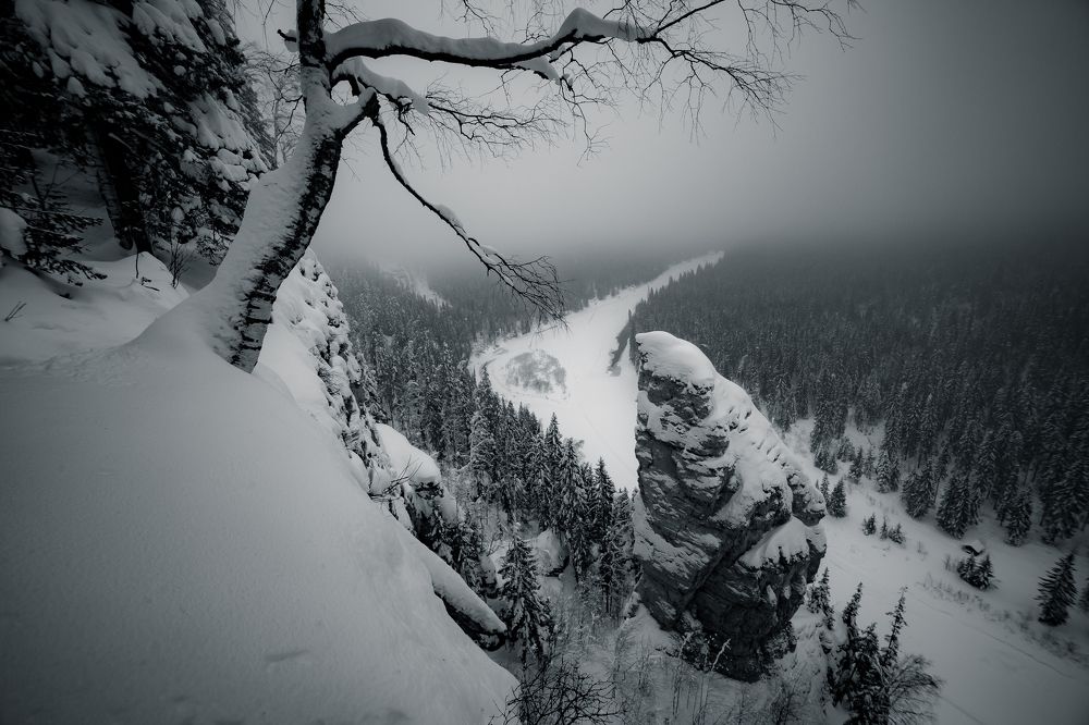 Над Усьвой. Декабрь.